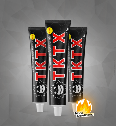 TKTX 55% NERA – LIMITED EDITION – Crema Anestetizzante Tatuaggio TKTX.it - Official