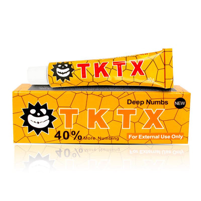 TKTX 40% GIALLA – EXTRA STRONG – Crema Anestetizzante Tatuaggio TKTX.it - Official