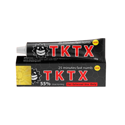 TKTX 55% NERA – LIMITED EDITION – Crema Anestetizzante Tatuaggio TKTX.it - Official