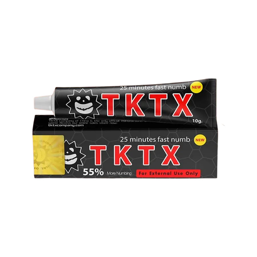 TKTX 55% NERA – LIMITED EDITION – Crema Anestetizzante Tatuaggio TKTX.it - Official